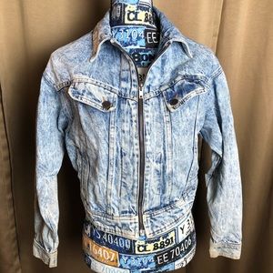 Vintage Prezzia The Original Legendary Fit Jeans Wear Jean Jacket - Acid Wash